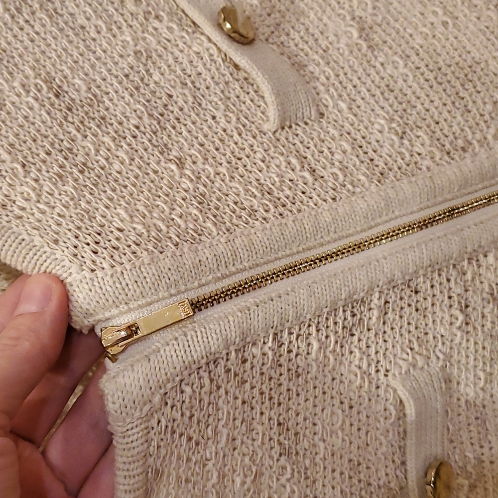 Jones New York Collection zip up sweater - Picture 3 of 4